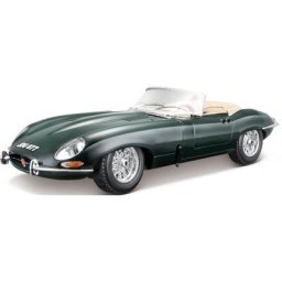 Bburago Sammlerauto Jaguar E-Type Cabrio (1961), Maßstab 1:18