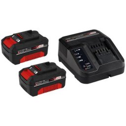 Einhell 2x 3,0Ah & 30min PXC Kit Akku-Set (18,0 V, 3 St), inklusive 2 Akkus und Ladegerät