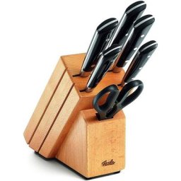 Fissler Messerblock Bestückter Messerblock texas aus Holz, 7-tlg. (7tlg)