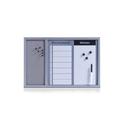 Zeller Present Memoboard, mit Magnettafel, Wochenplaner und Pinnwand