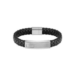BOSS Lederarmband Lander, 1580178M, 1580179M