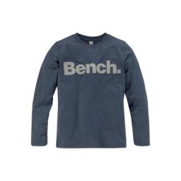 Bench. Langarmshirt BASIC mit großem Logo-Druck