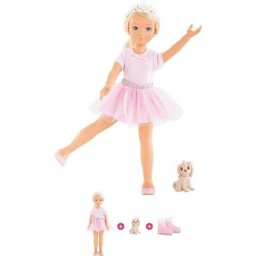 Corolle® Stehpuppe Corolle Girls, Valentine, Ballerina Set, mit Vanilleduft