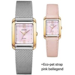 Citizen Quarzuhr EW5596-66X, (Set, 2-tlg., mit Wechselband)