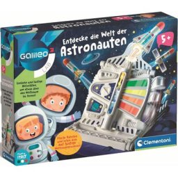 Clementoni® Experimentierkasten Galileo, Entdecke die Welt der Astronauten, Made in Europe
