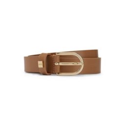 BOSS Ledergürtel Scarlet B. 2,5cm N-R 10243516 01 mit dezentem Metalllabel