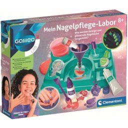 Clementoni® Experimentierkasten Galileo, Mein Nagelpflege-Labor, Made in Europe