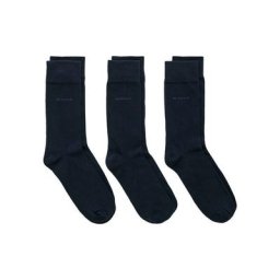 Gant Basicsocken SOFT COTTON SOCKS 3-PACK (Packung, 3-Paar, 3) mit Logodruck am Knöchel