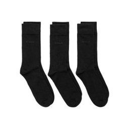Gant Basicsocken SOFT COTTON SOCKS 3-PACK (Packung, 3-Paar, 3) mit Logodruck am Knöchel