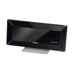 Thomson DVB-T2 Zimmerantenne TV/Radio Flachantenne DAB+/aktiv ANT1528BK Flachantenne
