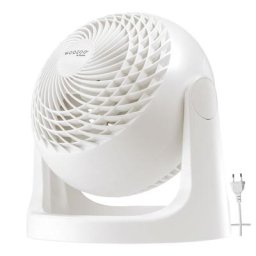 Woozoo, Leiser, leistungsstarker & tragbarer Tischventilator, 23m², Reichweite 15m, Vertikale