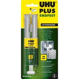 UHU - plus endfest 90 min Doppelkammerspritze 25 g Zweikomponentenkleber