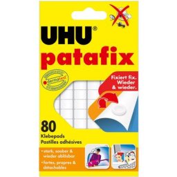 Patafix Weiß Ablösbare Klebepads 6x14cm - UHU