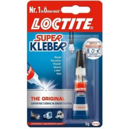 Sekundenkleber - 3-facher Widerstand 3g - Transparent - Loctite