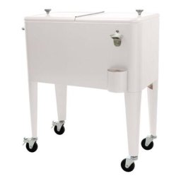 Kühlbox, Kühlwagen, Getränkekühler (Weiß) - Kailua Cooler