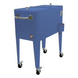 Kühlbox, Kühlwagen, Getränkekühler (Himmelblau) - Kailua Cooler