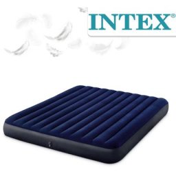 Intex - Luftmatratze Classic Downy -Luftmatratze Kingsize - 2-Personen - 183x203x25 cm (BxLxH)