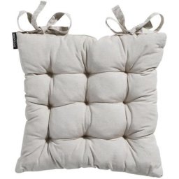 Sitzkissen Panama 46x46 cm Hellbeige Madison Beige