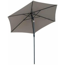 270cm Sonneschirm aus Aluminium Sonnenschutz UPF50+ Taupe - Sekey