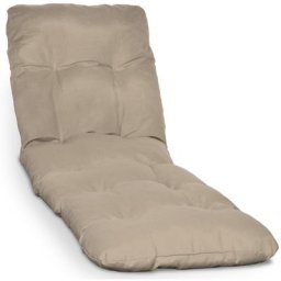 Rollliegen Auflage Flair rl Natur, 190x60x8 cm - Beautissu
