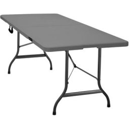 Casaria - Gartentisch 183x76cm Klappbar Wetterfest Tragbar Kunststoff 8 Personen Garten Terrasse