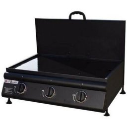 Gaskochplatte Grill Garden Castella Matte Hinterseite 1000 w