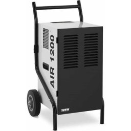 Bautrockner Luftentfeuchter Raumtrockner Raumentfeuchter 80 qm 50 Liter / 24 h - Schwarz, Silbern