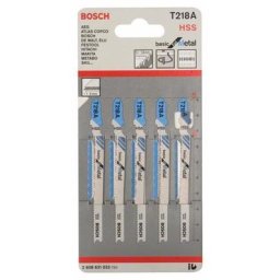 Bosch Stichsägeblatt Basic for Metal T 218 A 5er 2608631032