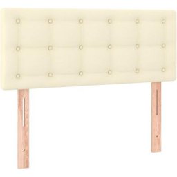 Vidaxl - Kopfteil Creme 100x5x78/88 cm Kunstleder Creme