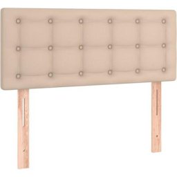 Vidaxl - Kopfteil Cappuccino-Braun 100x5x78/88 cm Kunstleder Braun