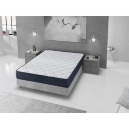 Matratze 135x190 laura -H3- Hohe 22 cm - Atmungsaktiv und viskoelastisch. Ergonomisch