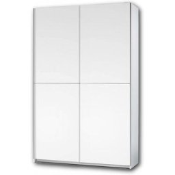 Kleiderschrank Mehrzweckschrank Stauraum fast Vorrats Schrank Schwebetüren Wei...