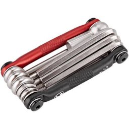 Crankbrothers Multi-10 Multitool schwarz/rot 2022 Multitools & Miniwerkzeuge