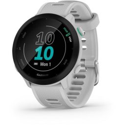 Garmin FORERUNNER 55 Laufuhr weiß/schwarz 2022 Laufuhren & Brustgurte