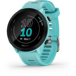 Garmin FORERUNNER 55 Laufuhr blau/schwarz 2022 Laufuhren & Brustgurte