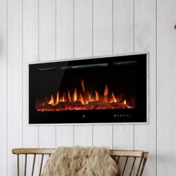 Noble Flame PARIS 1150 schwarz [Elektrokamin Wandeinbau/wandhängend]