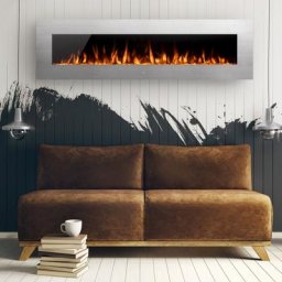 Noble Flame VEGAS Edelstahl: 1530 [Elektrokamin wandhängend]