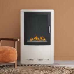 Noble Flame ELIA [B-Ware, geschlossener Ethanolkamin]: Weiß