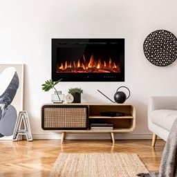 Noble Flame PARIS 660 schwarz [Elektrokamin Wandeinbau/wandhängend]