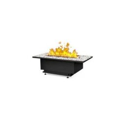 Dimplex Kiesbett für Cassette 500 in 72 cm [Kieswanne]: Kieswanne schwarz mit weißen Steinen