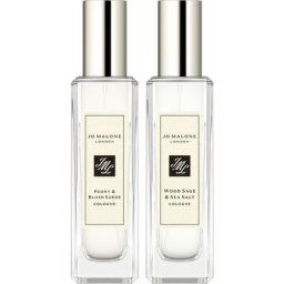Wood Sage & Sea Salt Und Peony Blush Suede Duo Cologne, Eau de Cologne (Wood Sage & Sea Salt 30 ml, Peony & Blush Suede 30 ml), 60 ml, Damen, blumig/holzig/mineralisch
