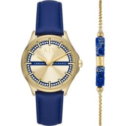 Set Damenuhr und Armband ""Lady Hampton AX7135SET