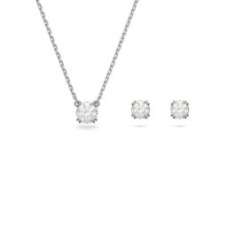 Swarovski Schmuckset Constella Set, Rundschliff, 5647663 (Set, 3-tlg), mit Swarovski® Kristallen