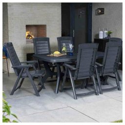 Jardin Garten-Essgruppe Aruba, (7-tlg)