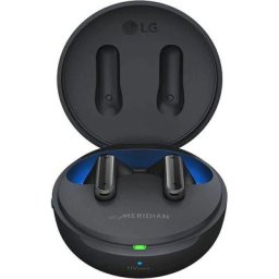 LG TONE Free DFP9 In-Ear-Kopfhörer (Active Noise Cancelling (ANC), Echo Noise Cancellation (ENC), LED Ladestandsanzeige, Rauschunterdrückung, Sprachsteuerung, UV-Reinigung, Google Assistant, Siri, Bluetooth, Wireless)