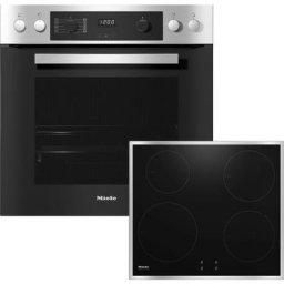 Miele Elektro-Herd-Set H 2269-1 I Active mit KM 7001 FR, mit Vollauszug