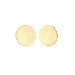 Elli Elli Ohrringe Ohrstecker Geo Kreis Matt Basic Cool 925er Silber Damen