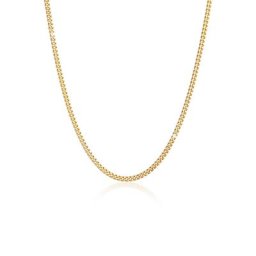 KUZZOI KUZZOI Halskette Basic Männer Panzerkette Massiv Robust 925 Silber Herrenschmuck Herren