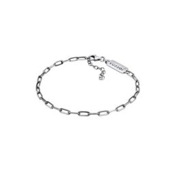 KUZZOI KUZZOI Armband Herren Gliederkette Oval 925 Silber Herrenschmuck