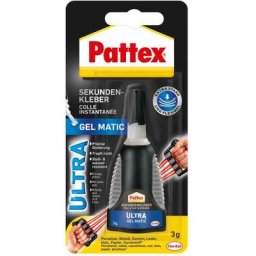 Sekunden Alleskleber Ultragel Matic, 3g - Pattex